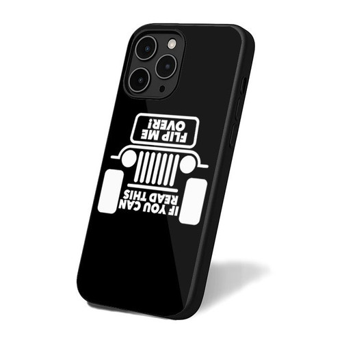 If You Can Read This Flip Me Over iPhone 16 Case Cover