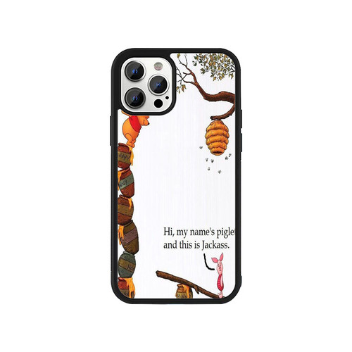 Funny Piglet Honey Jump Sad iPhone 13 / 13 Mini / 13 Pro / 13 Pro Max Case Cover