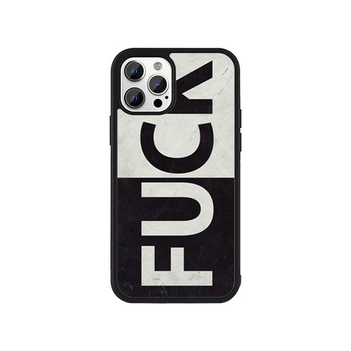 Fuck Black And White Wallpaper iPhone 13 / 13 Mini / 13 Pro / 13 Pro Max Case Cover