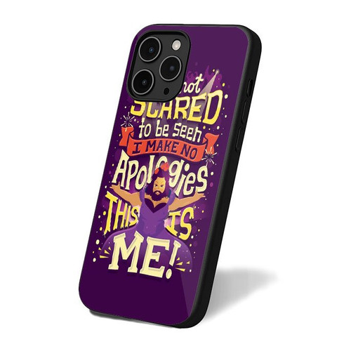 I'm Not Scared To Be Seen I Make No Apologies This Is Me Song Lyrics The Greatest Showman iPhone 16 Case Cover