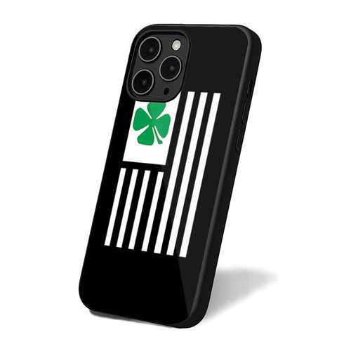 Irish American Flag St. Patrick's Day Shamrock Four Leaf Clover iPhone 16 Case Cover