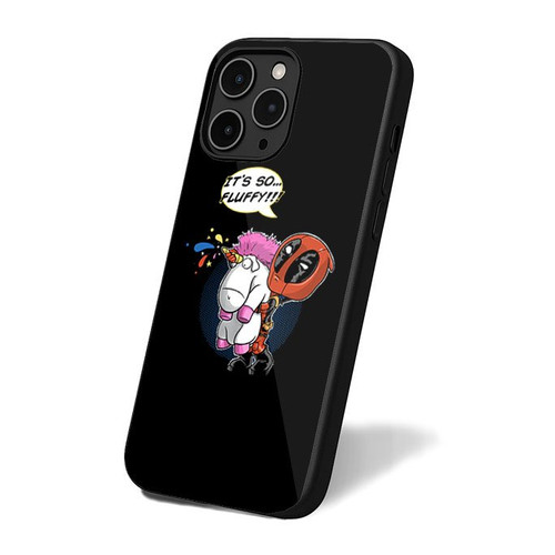 Its So Fluffy Deadpool Unicorn Parody iPhone 16 Case Cover