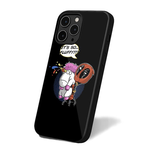 It's So Fluffy Deadpool Unicorn Parody iPhone 16 Case Cover