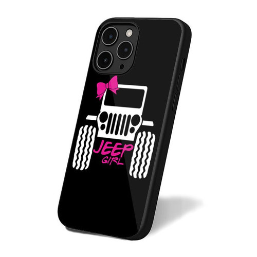Jeep Girl Pink iPhone 16 Case Cover