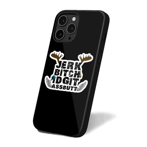 Jerk Bitch Idgit Assbutt iPhone 16 Case Cover