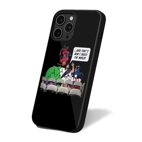 Jesus Superheroes And Thats How I Saved The World 2 iPhone 16 Case Cover