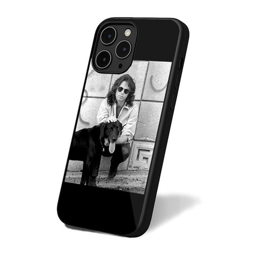 Jim Morrison And Dog iPhone 16 Case Cover Jim Morrison And Dog iPhone 16 Case Cover