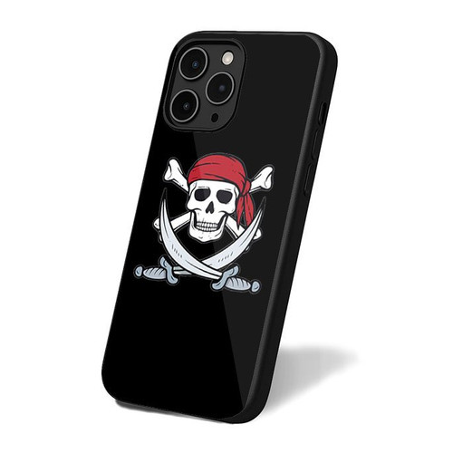 Jolly Roger Pirate Flag iPhone 16 Case Cover