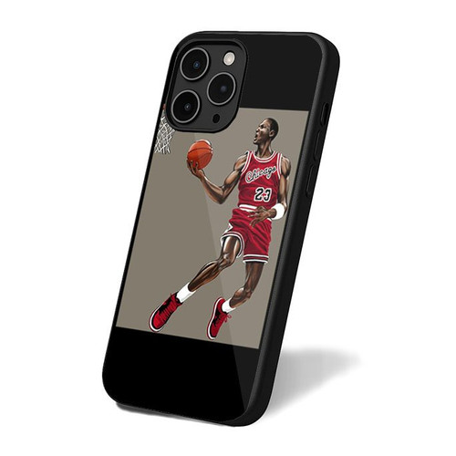 Jordan Chicago Bulls Art iPhone 16 Case Cover