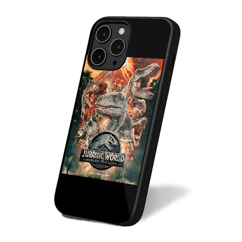 Jurassic World Fallen Kingdom Classic Art Simple Vintage Retro iPhone 16 Case Cover