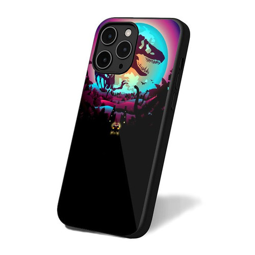 Jurassic World Fallen Kingdom Jurassic Park Moon Art iPhone 16 Case Cover
