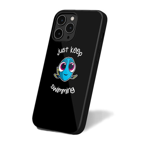 Just Keep Swimming Funny Dory iPhone 16 Case Cover