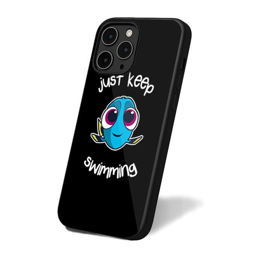 Just Keep Swimming iPhone 16 Case Cover