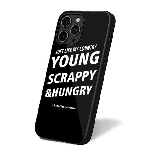 Just Like My Country Young Scrappy And Hungry Simple Retro Art iPhone 16 Case Cover