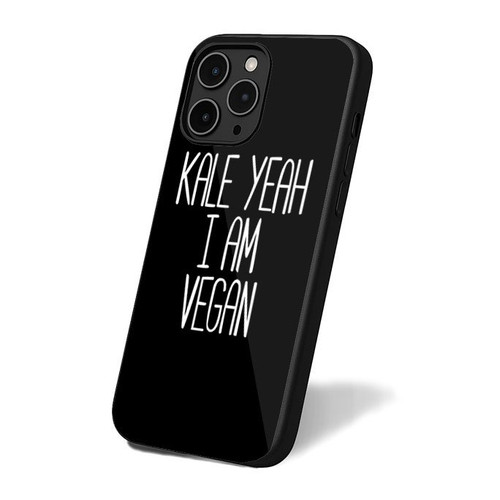 Kale Yeah I'm Vegan Funny Veganism Plant Eater Animal Right Activist iPhone 16 Case Cover