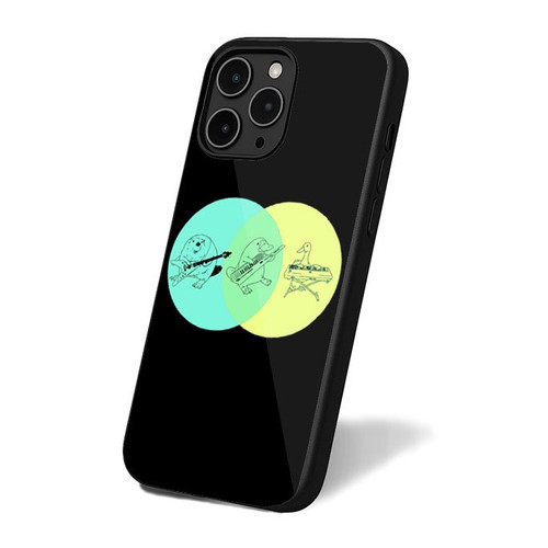 Keytar Platypus Venn Diagram iPhone 16 Case Cover