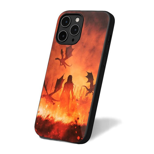 Khaleesi Daenerys Targaryen Dragons Game Of Thrones iPhone 16 Case Cover