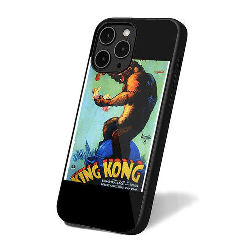 King Kong Swedish Art Simple Retro Vintage iPhone 16 Case Cover