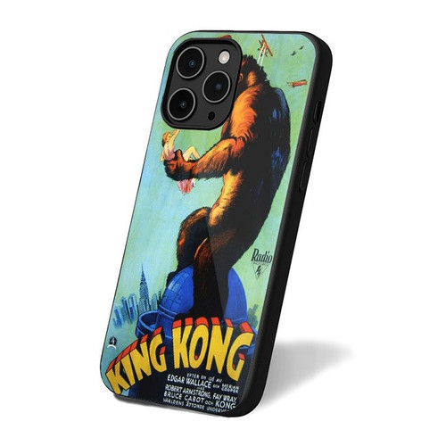 King Kong Swedish Vintage Simple Retro Art iPhone 16 Case Cover