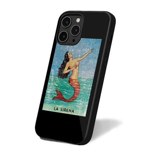 La Sirena Mexican Loteria Bingo Card Retro Classic Simple iPhone 16 Case Cover