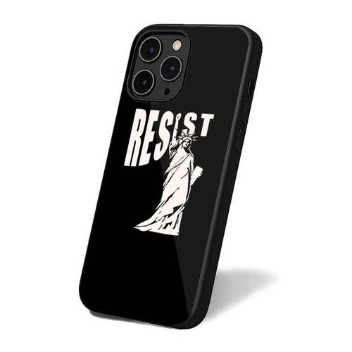 Lady Liberty Resist Fist Classic Vintage Retro Simple Art iPhone 16 Case Cover