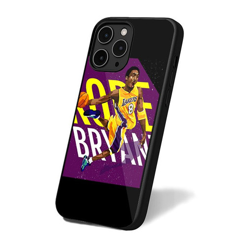 Lakers Kobe Bryant Basketball iPhone 16 Case Cover