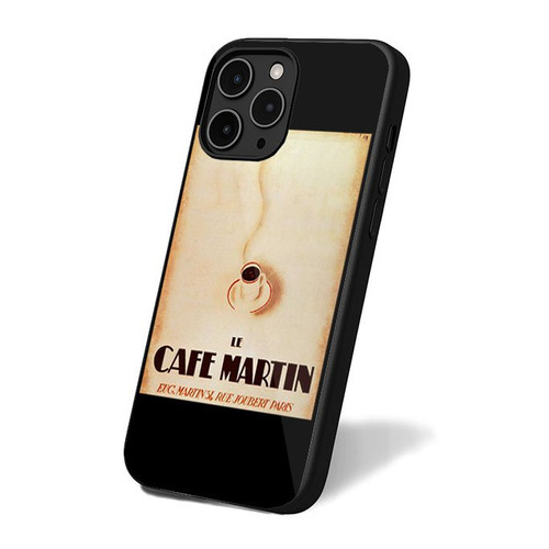 Le Cafe Martin 1 iPhone 16 Case Cover