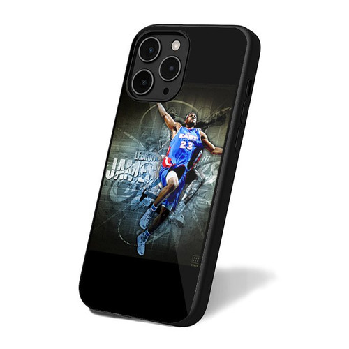 Lebron James Slam Dunk Los Angeles iPhone 16 Case Cover