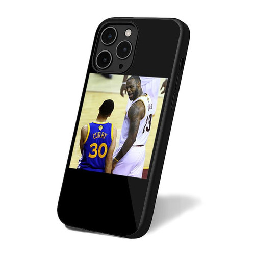 Lebron James Vs Steph Curry Simple Classic Retro iPhone 16 Case Cover