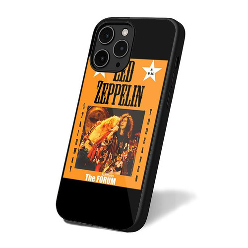 Led Zeppelin At The Forum Los Angeles Concert iPhone 16 Case Cover