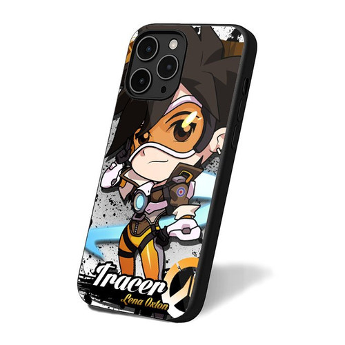 Lena Oxton Tracer Overwatch Characters iPhone 16 Case Cover