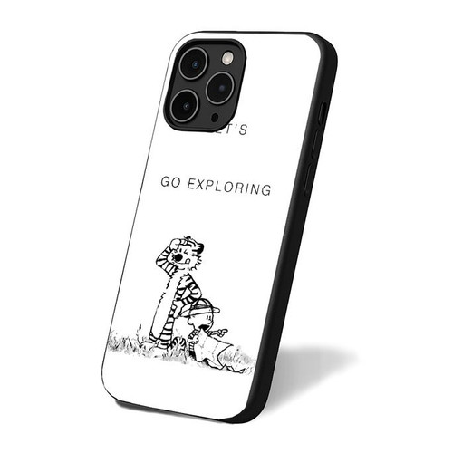 Let's Go Exploring Calvin And Hobbes iPhone 16 Case Cover