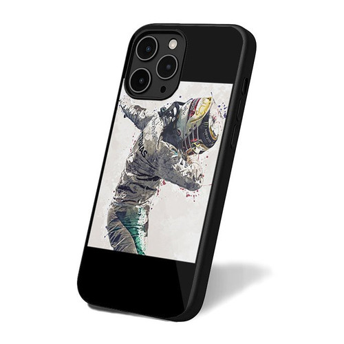 Lewis Hamilton Mercedes iPhone 16 Case Cover