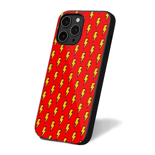 Lightning Bolt Pattern iPhone 16 Case Cover