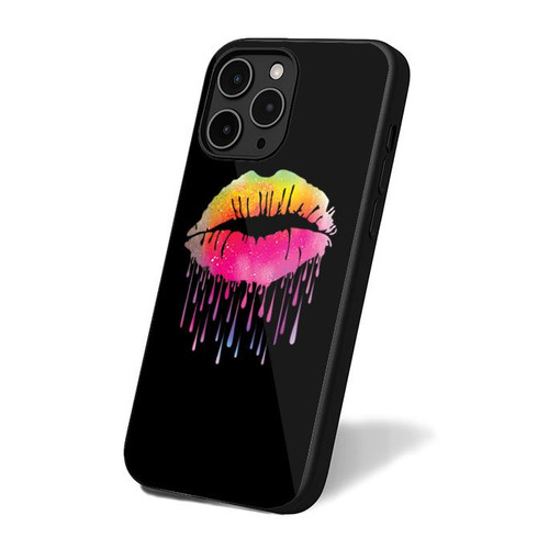 Lips Like Sugar Neon iPhone 16 Case Cover Lips Like Sugar Neon iPhone 16 Case Cover
