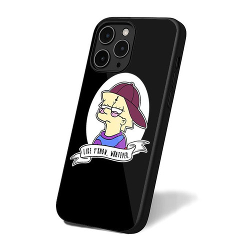 Lisa Like Y'Know Whatever The Simpsons iPhone 16 Case Cover Lisa Like Y'Know Whatever The Simpsons iPhone 16 Case Cover