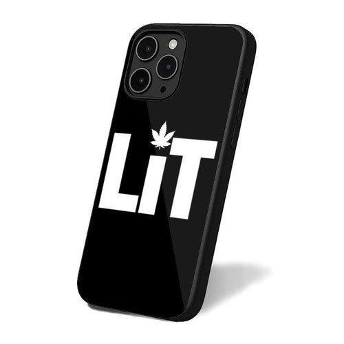 Lit Weed Leaf iPhone 16 Case Cover Lit Weed Leaf iPhone 16 Case Cover