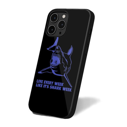 Live Every Week Like Its Shark Week iPhone 16 Case Cover