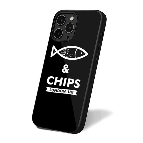 London England Britain Fish And Chips iPhone 16 Case Cover