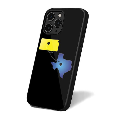 Long Distance State To State Relationship iPhone 16 Case Cover