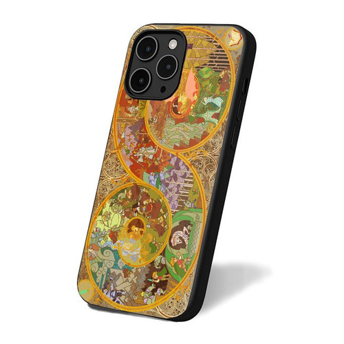 Lord Of The Rings Illustrated In Stained Glass iPhone 16 Case Cover