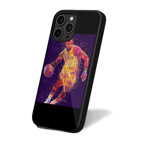 Los Angeles Laker Lebron James iPhone 16 Case Cover
