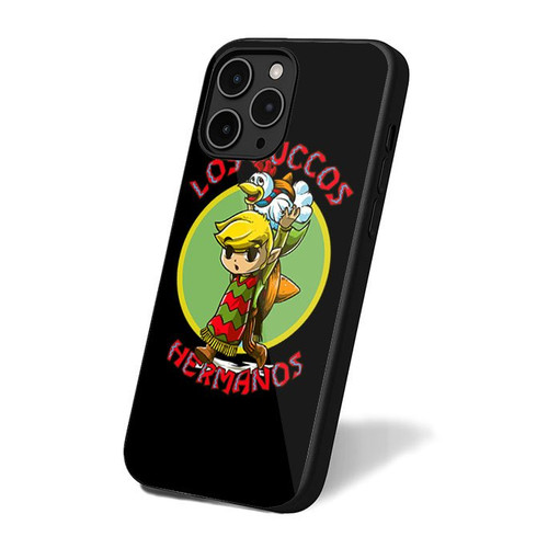 Los Pollos Hermanos Parody Zelda Vintage Art Retro Simple iPhone 16 Case Cover
