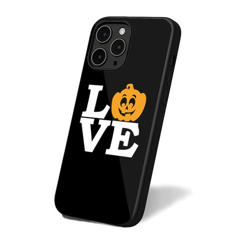 Love Halloween Jack O Lantern Pumpkin Face iPhone 16 Case Cover