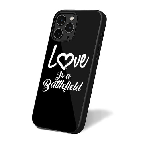 Love Is A Battlefield Pat Benatar 80's Theme Punk Rock Rock N Roll iPhone 16 Case Cover