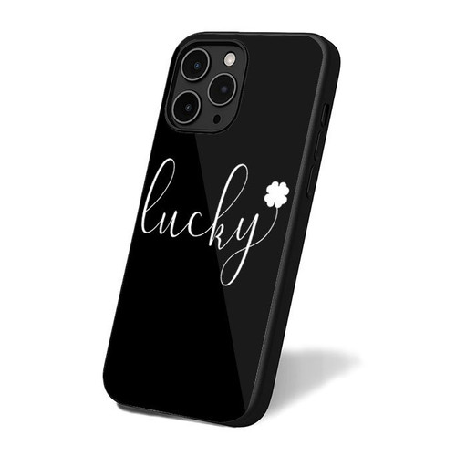 Lucky Retro Art Simple Vintage iPhone 16 Case Cover