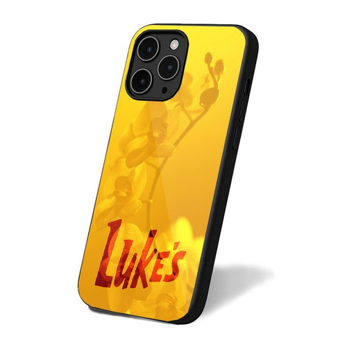 Luke's Diner Gilmore Girls Stars Hollow Connecticut Floral iPhone 16 Case Cover