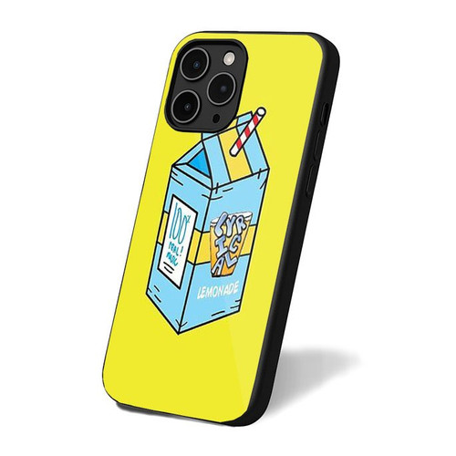 Lyrical Lemonade Yellow iPhone 16 Case Cover