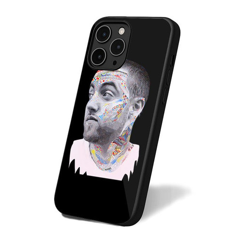 Mac Miller Faces Art iPhone 16 Case Cover