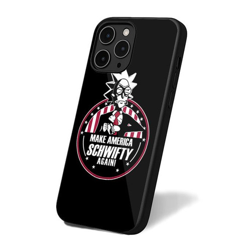 Make America Schwifty Again Rick & Morty President 2020 iPhone 16 Case Cover